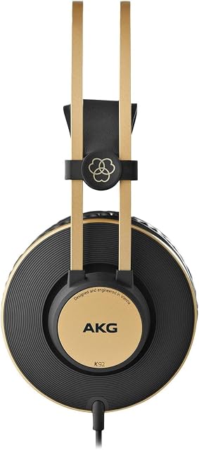 Auriculares de estudio cerrados AKG K92 en negro