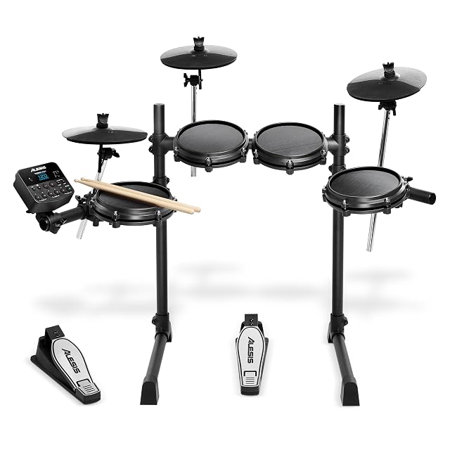 Batería electrónica Alesis Turbo Mesh con bastidor de acero