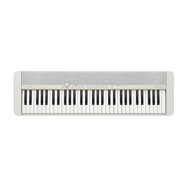 Teclado portátil Casio Casiotone CT-S1 en blanco