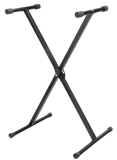 Soporte de teclado McGrey KS-100 en X de una sola barra