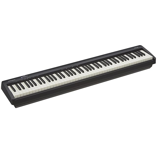 Piano digital compacto Roland FP-10 de 88 teclas, en negro