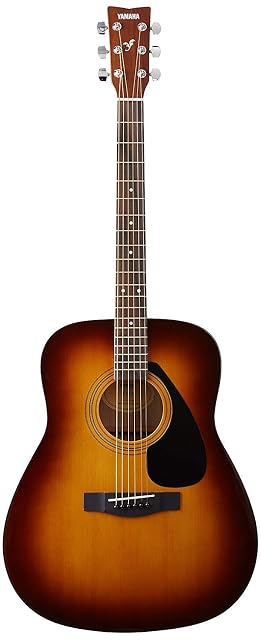 Guitarra acústica dreadnought Yamaha F310 en marrón sunburst